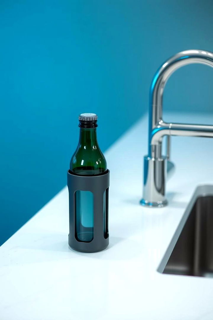 Insulated Bottle Holder Solutions - 22 Kitchen Sink Organization Ideas
