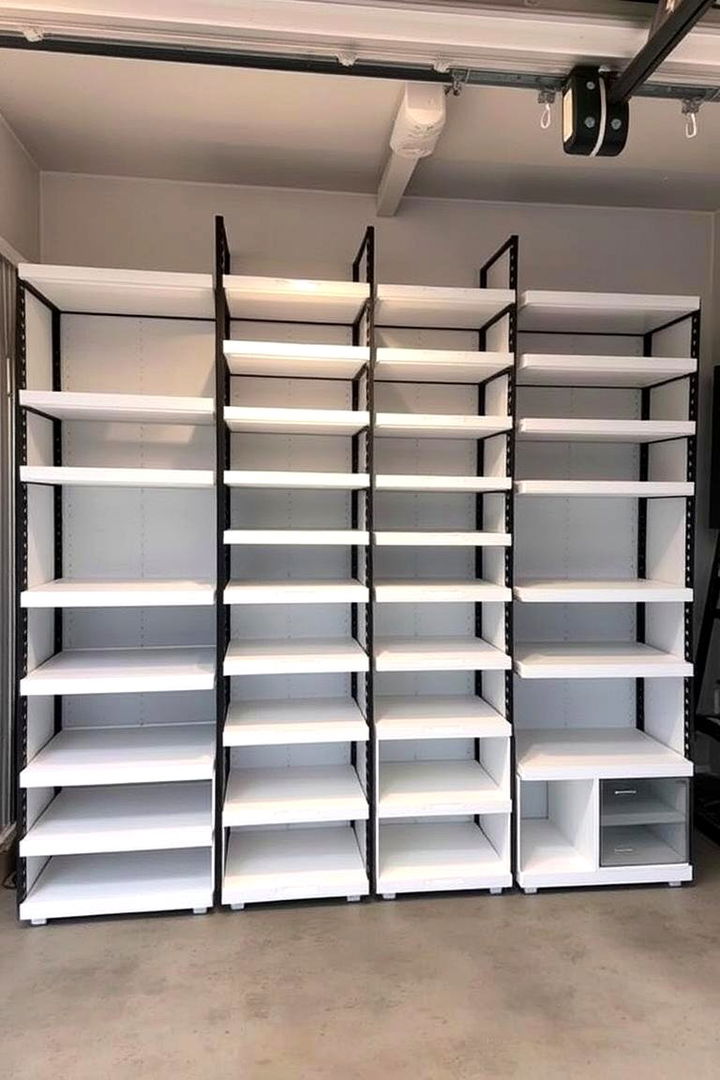 Insulated Shelving for Seasonal Items - 22 Garage Shelving Ideas