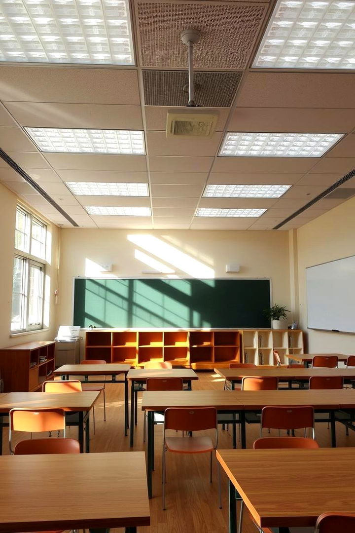 Integrate Daylight Harvesting Sensors - 22 Classroom Lighting Ideas