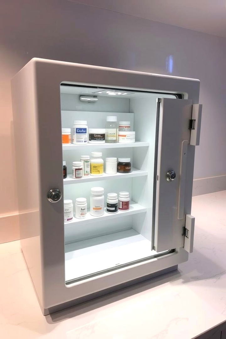 Integrate a Medicine Safety Box - 22 Medicine Storage Ideas