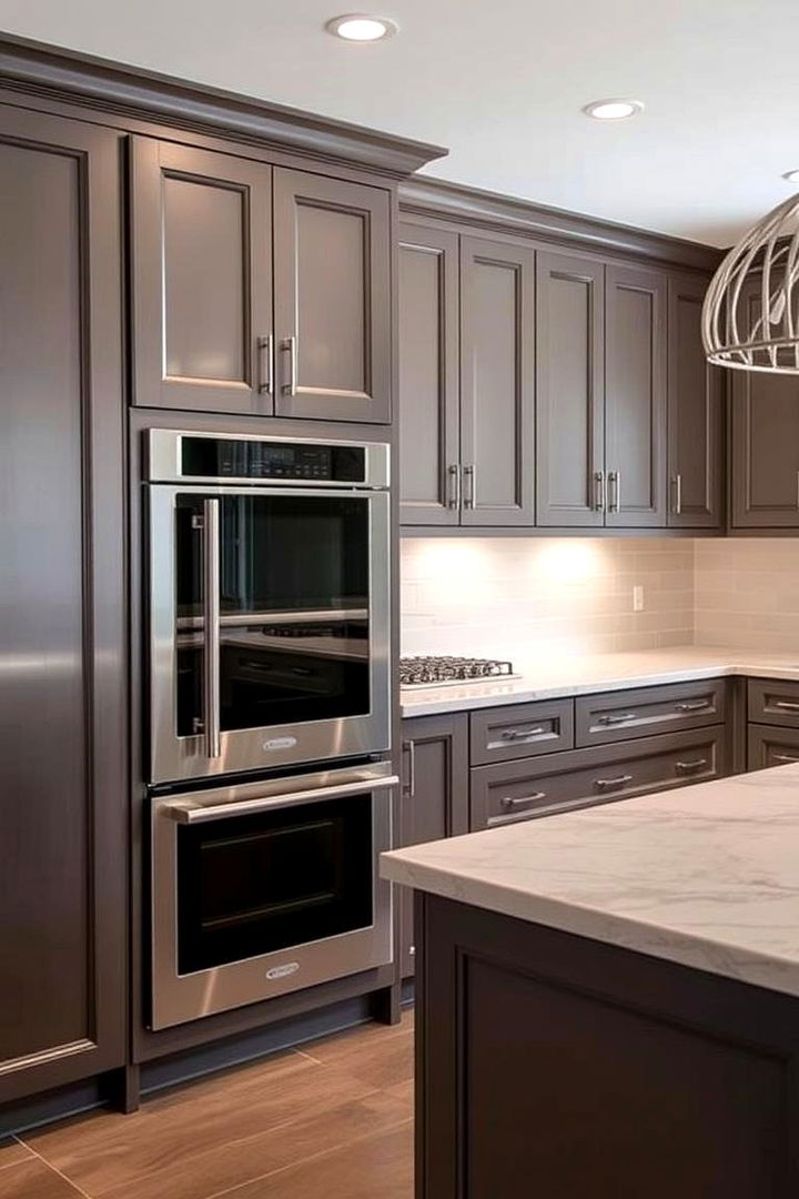 Integrated Appliances - 22 Parallel Modular Kitchen Design Ideas