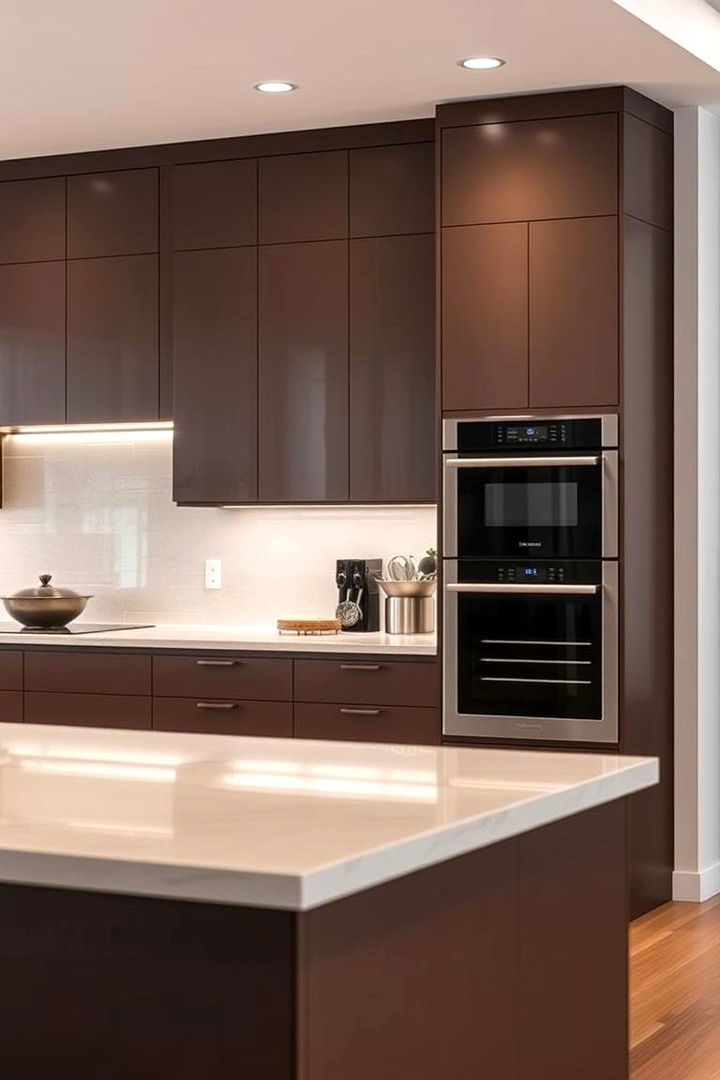 Integrated Appliances Peninsula - 22 Kitchen Peninsula Ideas