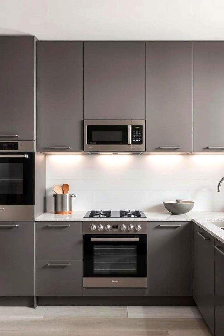 Integrated Appliances for a Seamless Look - 22 Minimalist Kitchen Ideas