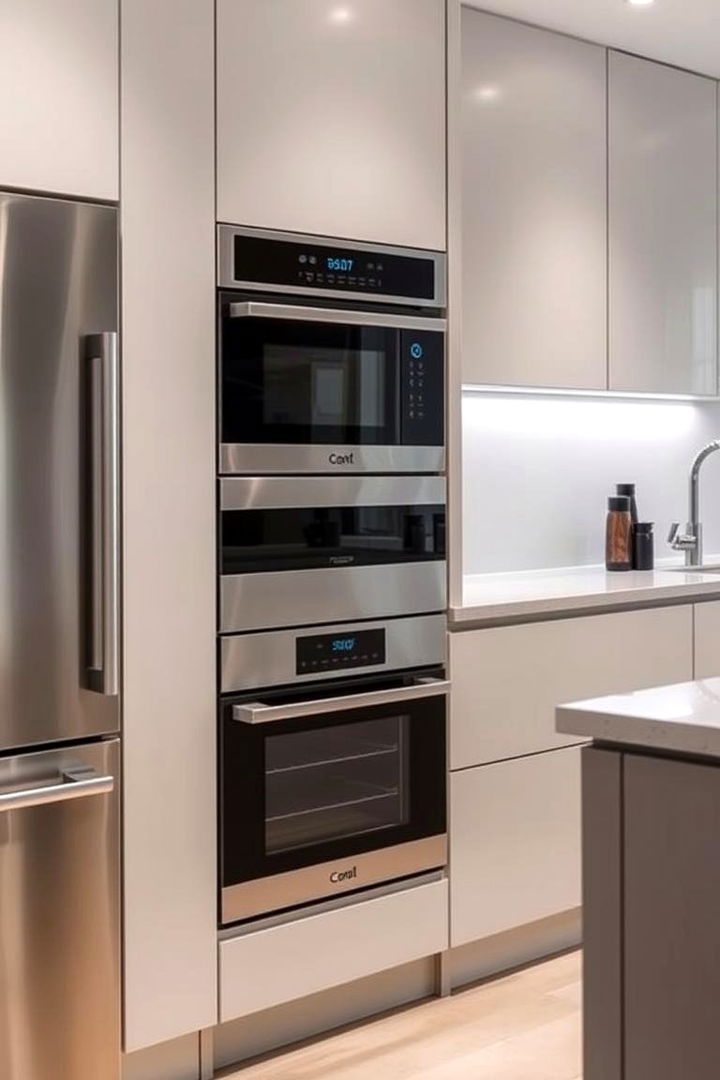 Integrated Appliances for a Streamlined Look - 22 Japanese Style Kitchen Ideas