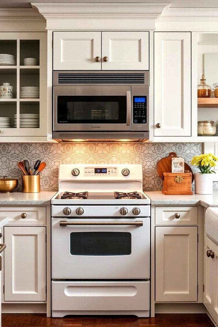 Integrated Appliances with a Classic Look - 22 Craftsman Kitchen Ideas