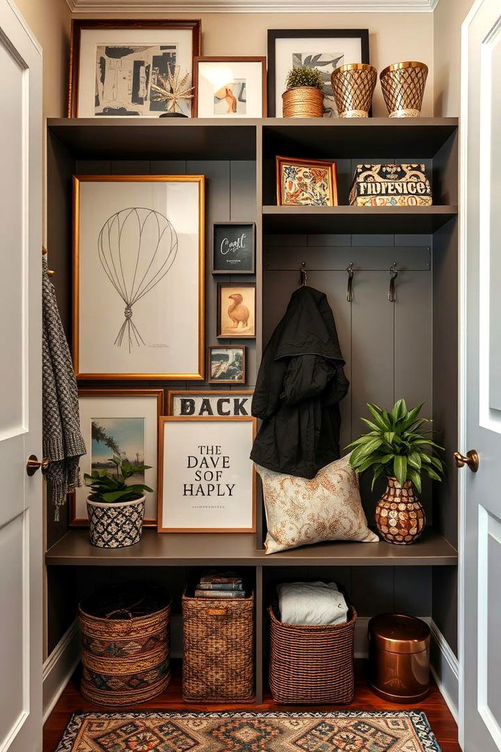 Integrated Artwork and Decor - 22 Coat Closet Ideas