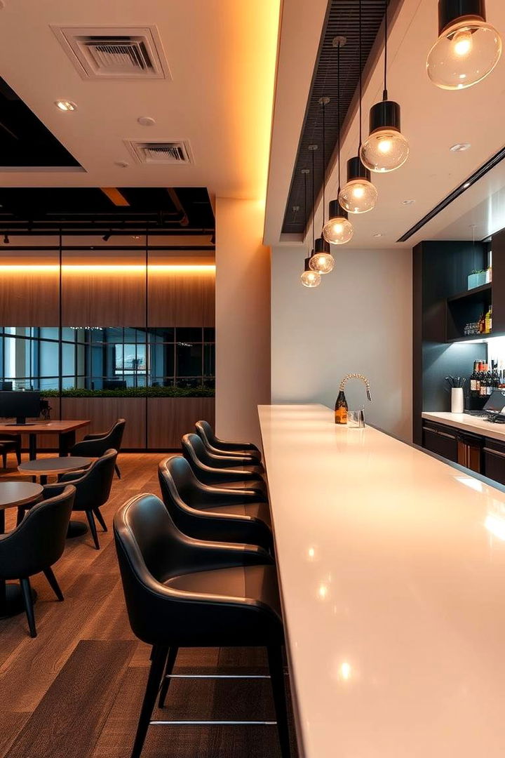 Integrated Bar and Office - 22 Man Cave Office Ideas