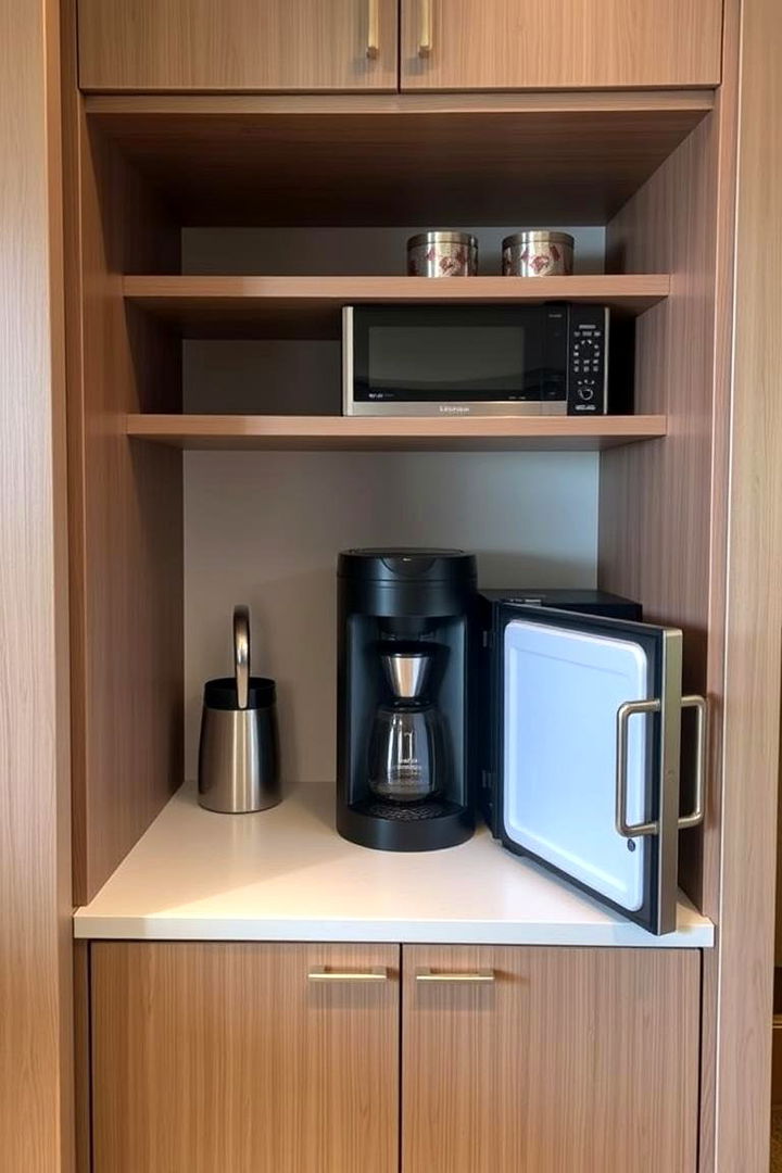 Integrated Beverage Stations - 22 Kitchenette Ideas