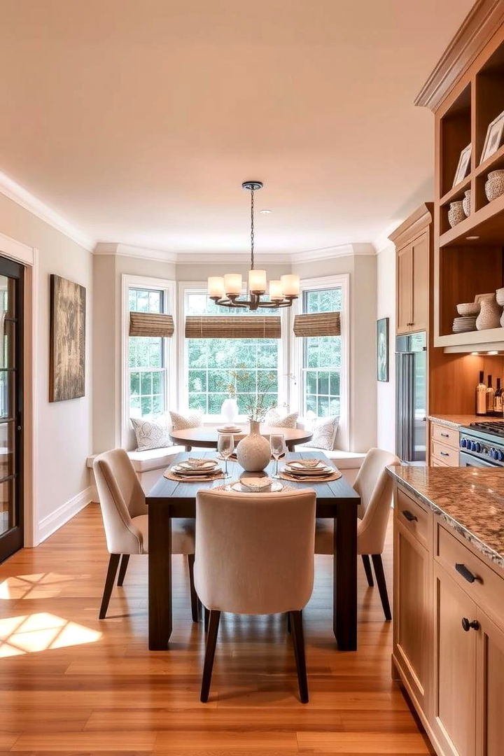 Integrated Dining Areas - 22 Townhouse Kitchen Ideas