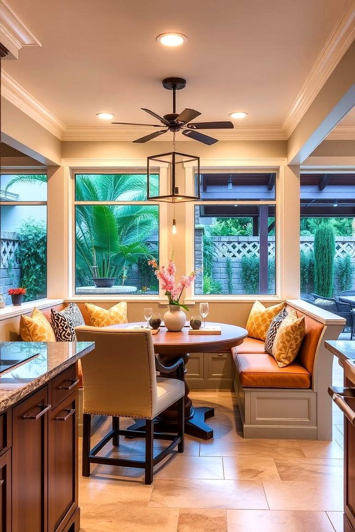 Integrated Dining Areas - 22 Lanai Kitchen Ideas