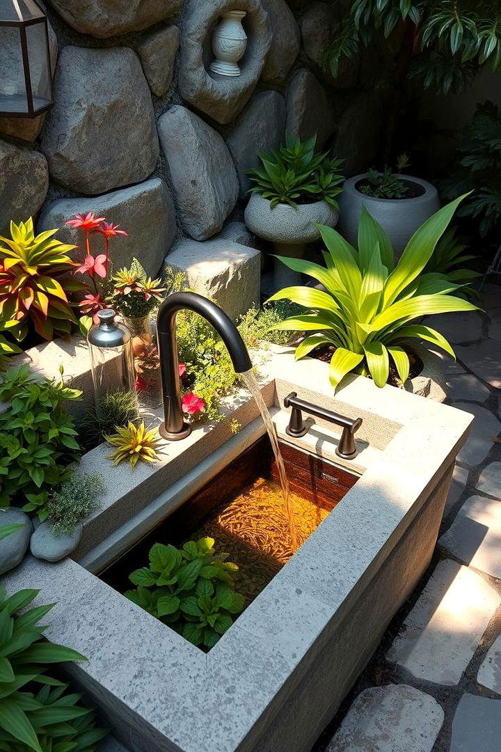 Integrated Garden Sinks - 22 outdoor sink ideas