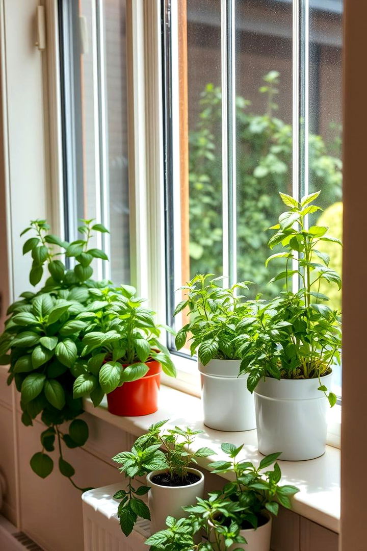 Integrated Herb Gardens - 22 Summer Kitchen Ideas
