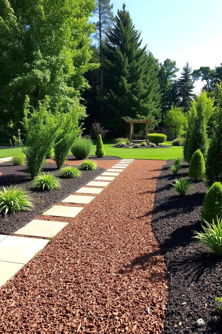 Integrated Landscape Harmony - 22 mulch patio ideas