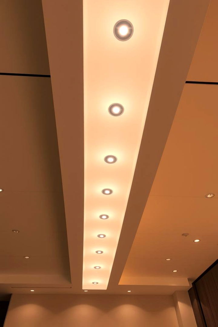 Integrated Lighting Beams - 22 Decorative Ceiling Beam Ideas