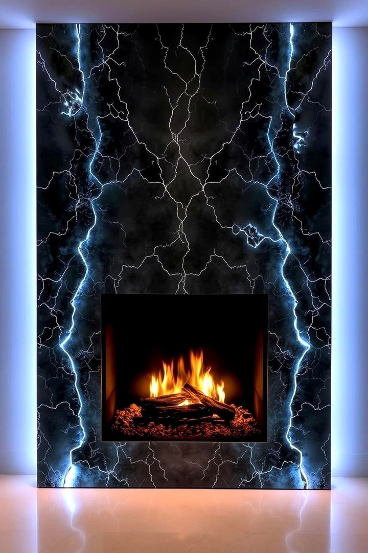 Integrated Lighting Quartz Ensemble - 22 Quartz Fireplace Surround Ideas