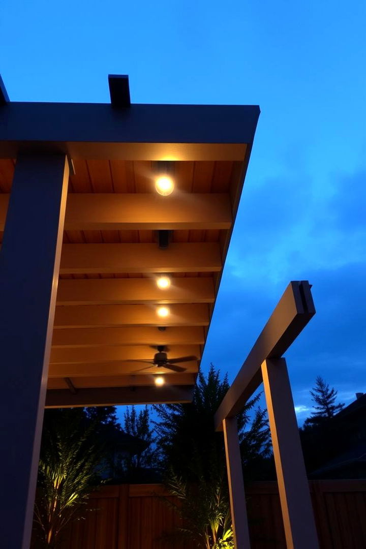 Integrated Lighting Solutions - 22 Front Porch Pergola Ideas