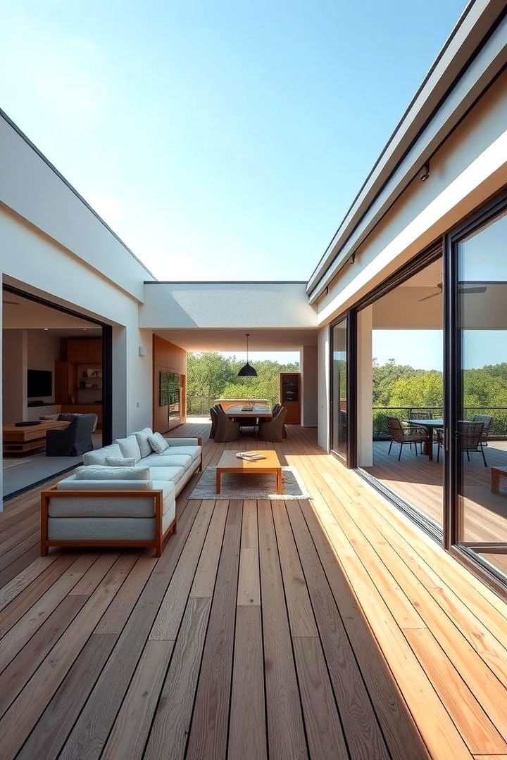 Integrated Outdoor Living Spaces - 22 Scandinavian House Exterior Ideas