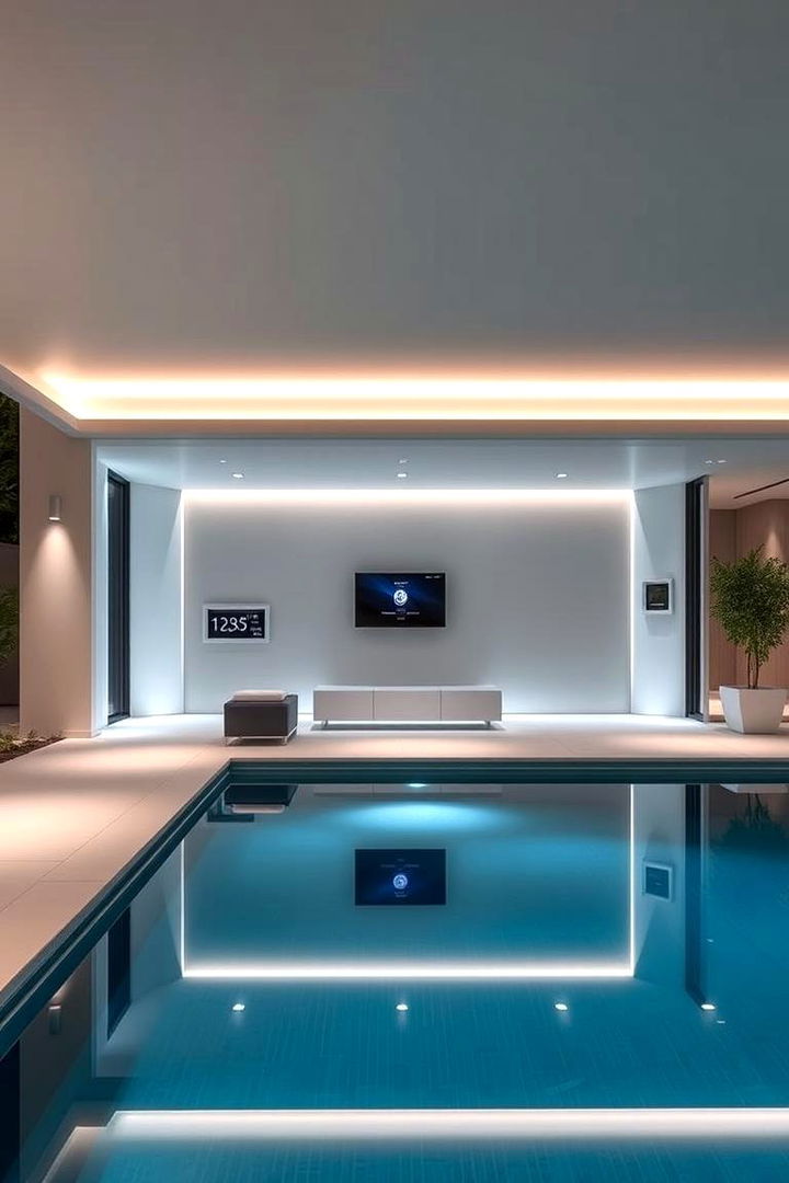 Integrated Smart Home Features - 22 Pool House Ideas