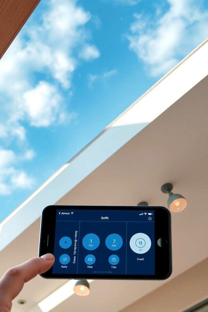 Integrated Smart Soffit Lighting for Seamless Control - 22 Soffit Lighting Ideas