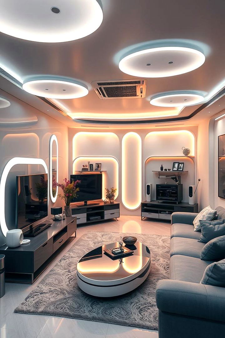Integrated Smart Technology - 22 Great Room Ideas