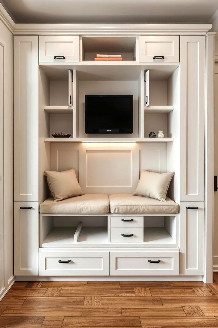 Integrated Storage Seating - 22 Bedroom Seating Area Ideas