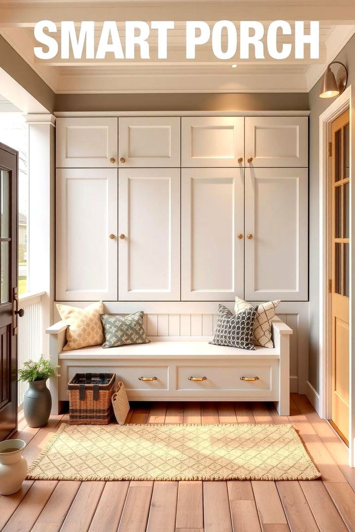 Integrated Storage Solutions - 22 Barndominium Front Porch Ideas