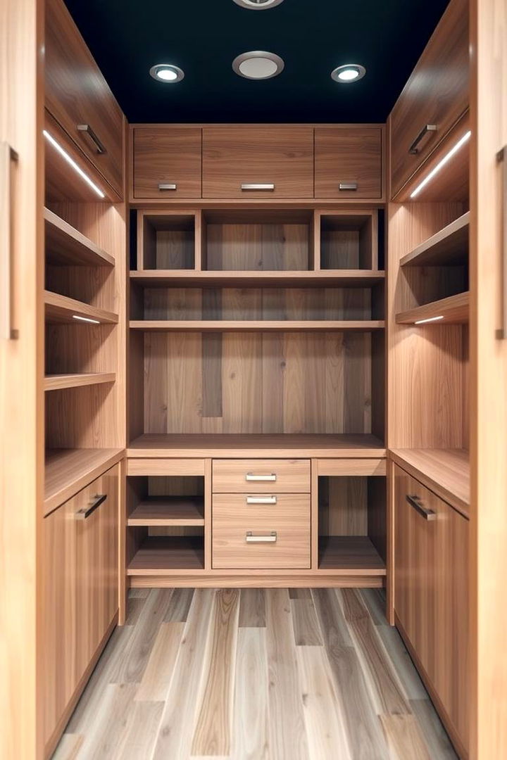 Integrated Storage Solutions - 22 One Room Cabin Interior Design Ideas