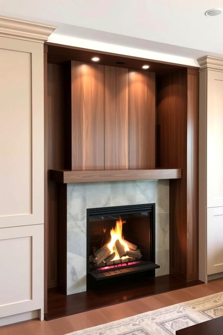 Integrated Storage and Fireplace Concepts - 22 Fireplace Built-in Ideas