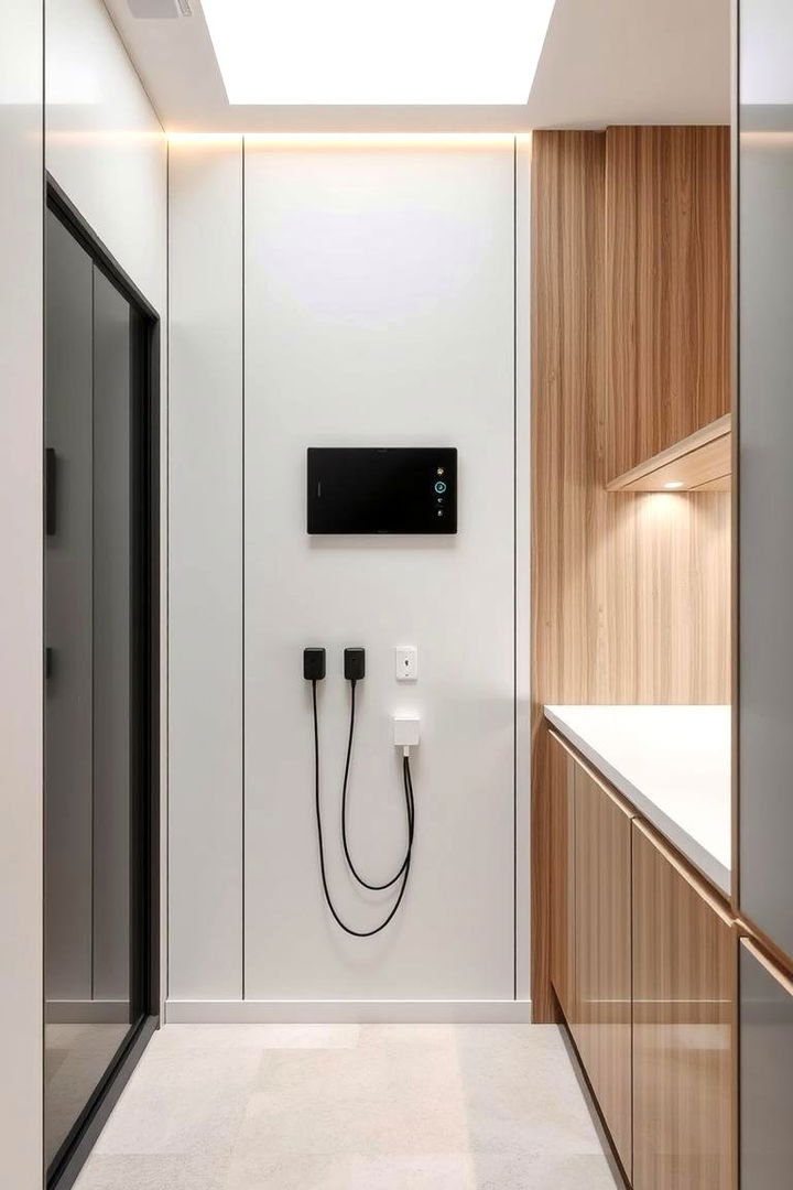 Integrated Technology - 22 Minimalist Bedroom Ideas