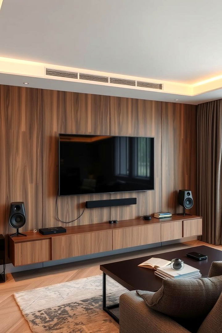 Integrated Technology Features - 22 Apartment Small Living Room Ideas