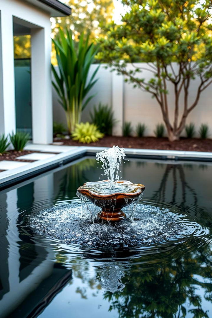 Integrated Water Features - 22 Modern Backyard Ideas