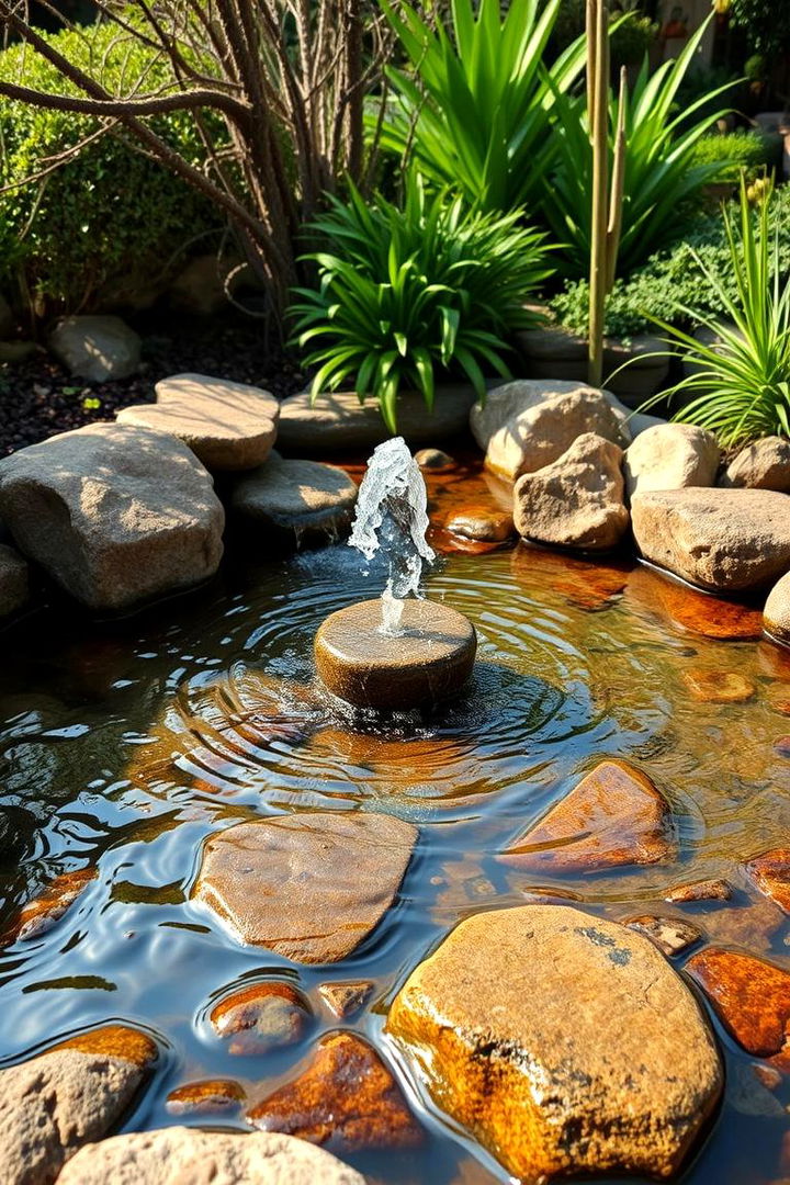Integrated Water Features - 22 Coastal Garden Ideas