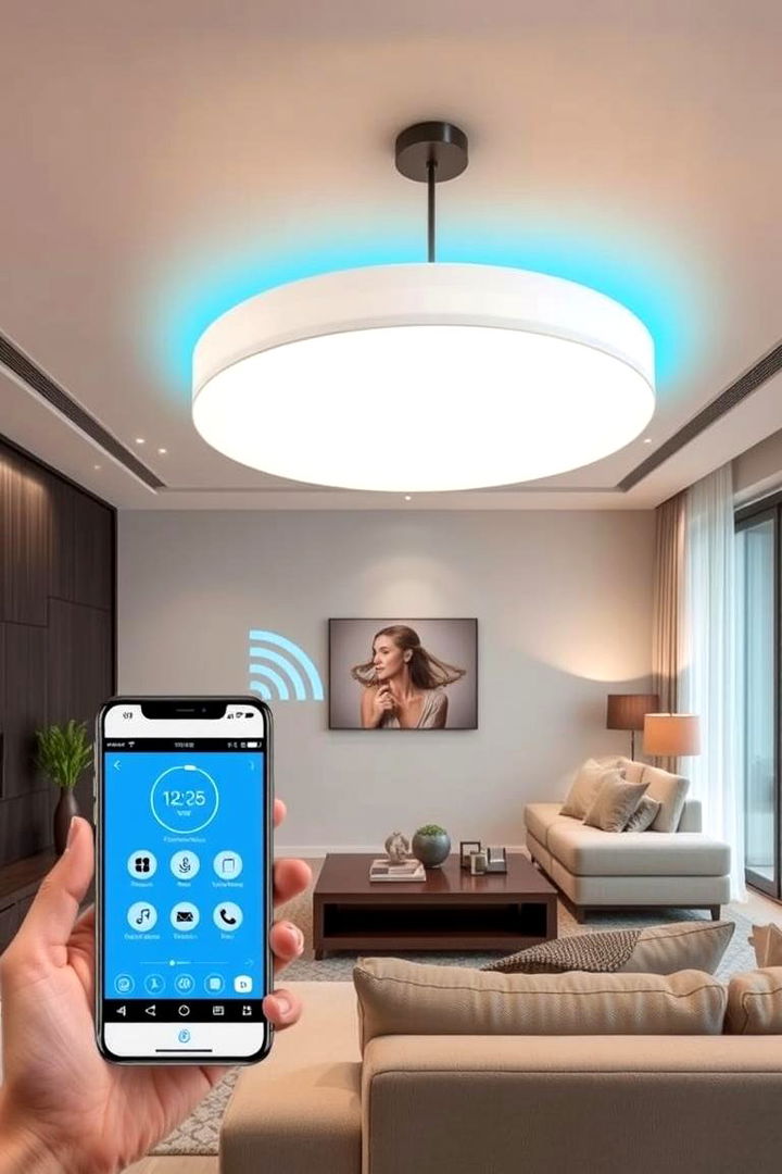 Integrated Wireless Control Systems - 22 Living Room Lighting Ideas