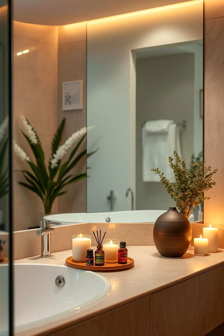 Integrating Aromatherapy for Sensory Bliss - 22 Spa Like Bathroom Ideas