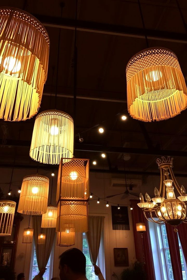 Integrating Bohemian Lighting - 22 Boho Room Ideas
