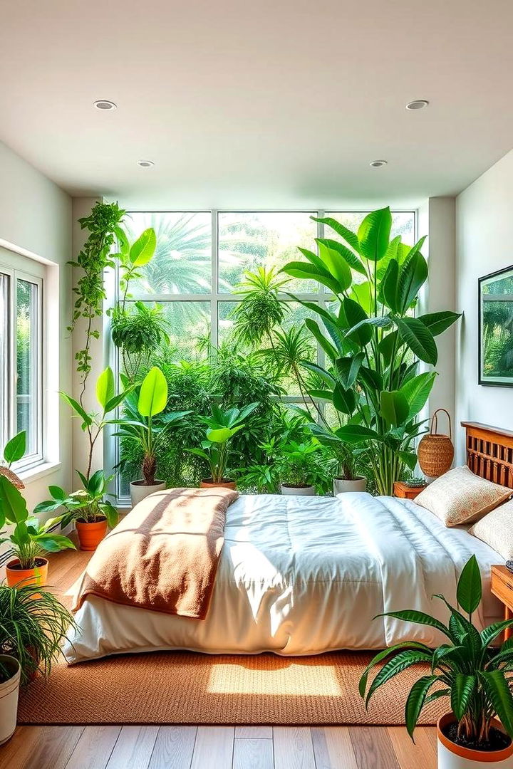Integrating Indoor Gardens - 22 Primary Bedroom Ideas