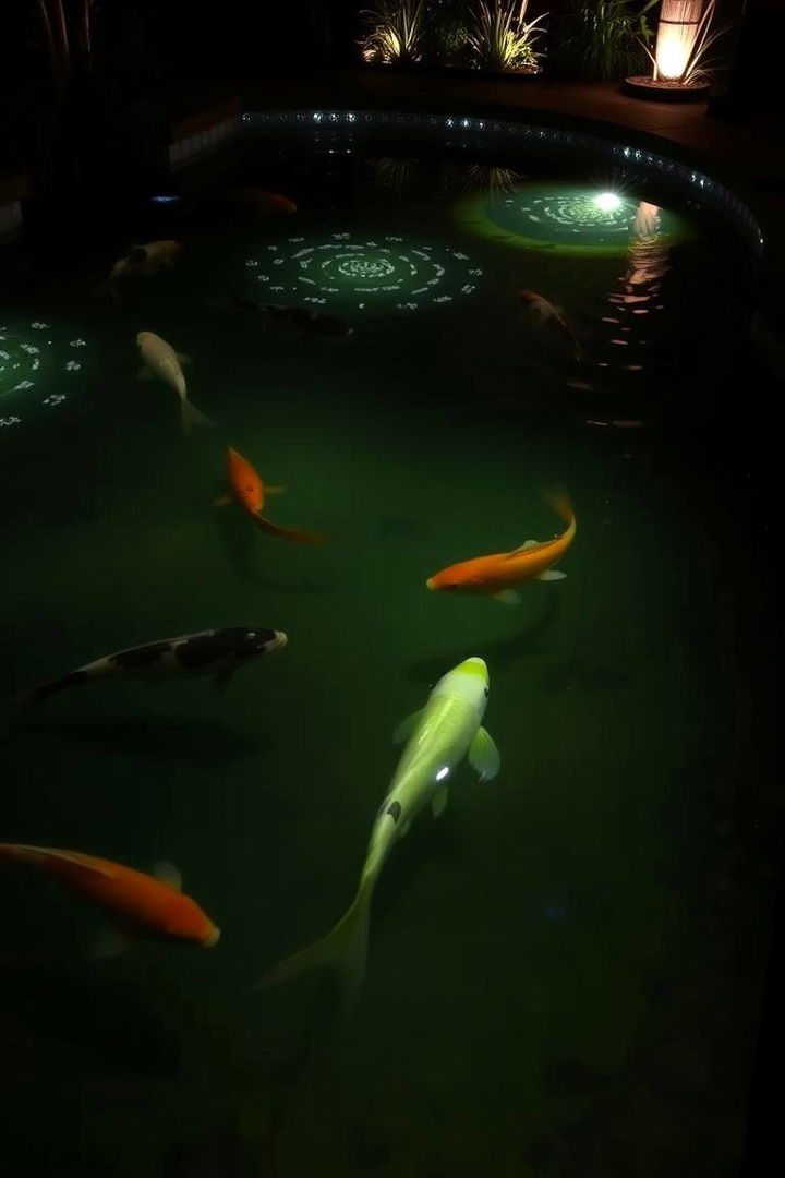 Integrating LED Lighting Innovations - 22 Fish Pond Ideas