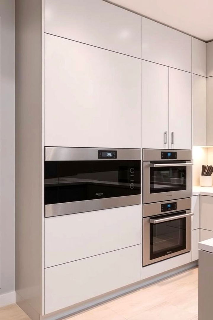 Integrating Modern Appliances Seamlessly - 22 Sloped Ceiling Kitchen Ideas