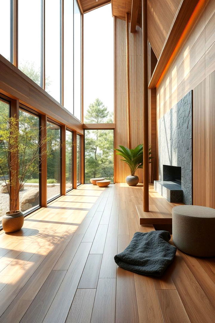 Integrating Natural Materials - 22 Japandi Bedroom Design Ideas