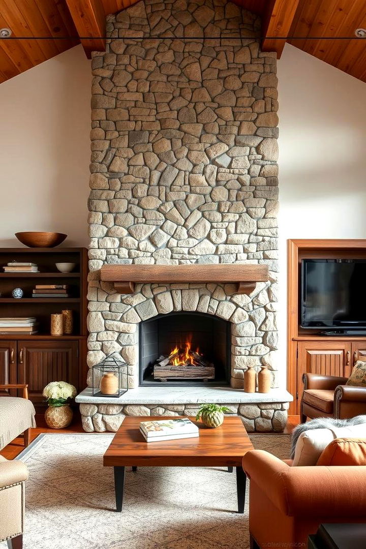 Integrating Statement Fireplaces - 22 Prairie-style Interior Design Ideas