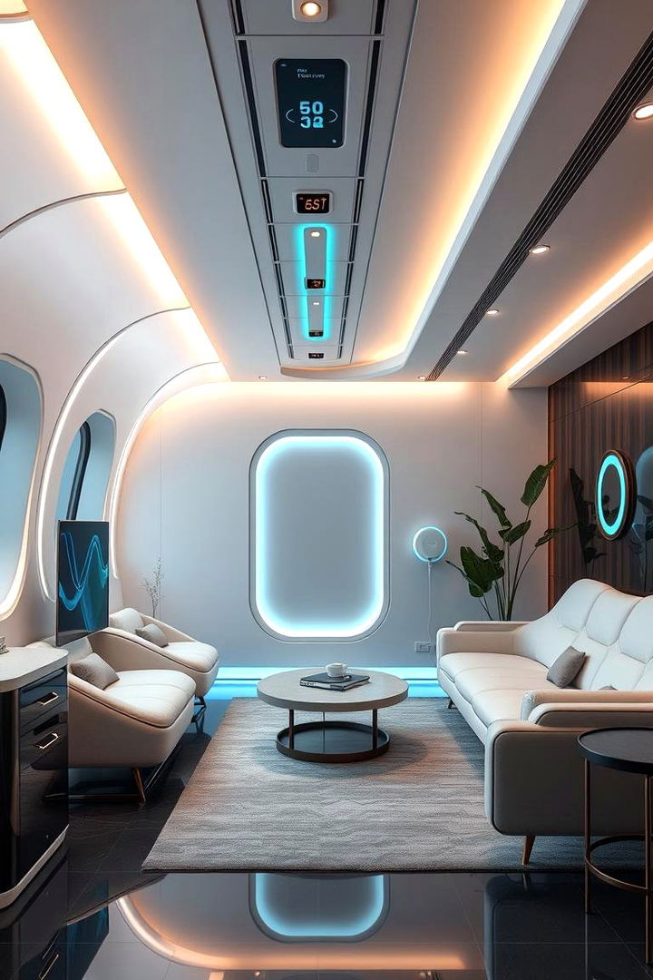 Integrating Technology and Style - 22 Living Room Dining Room Combos