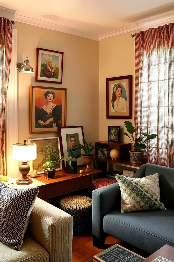 Integrating Vintage Elements for Character - 22 Small Apartment Ideas for Guys