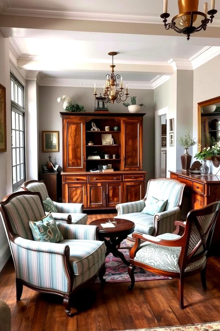 Integrating Vintage Furniture - Charming Cottage Decorating Ideas for a Quaint Home Aesthetic