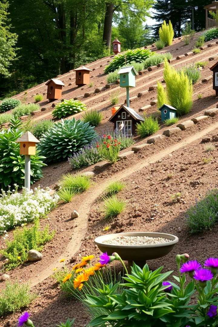 Integrating Wildlife Friendly Habitats - 22 Sloping Garden Design Ideas