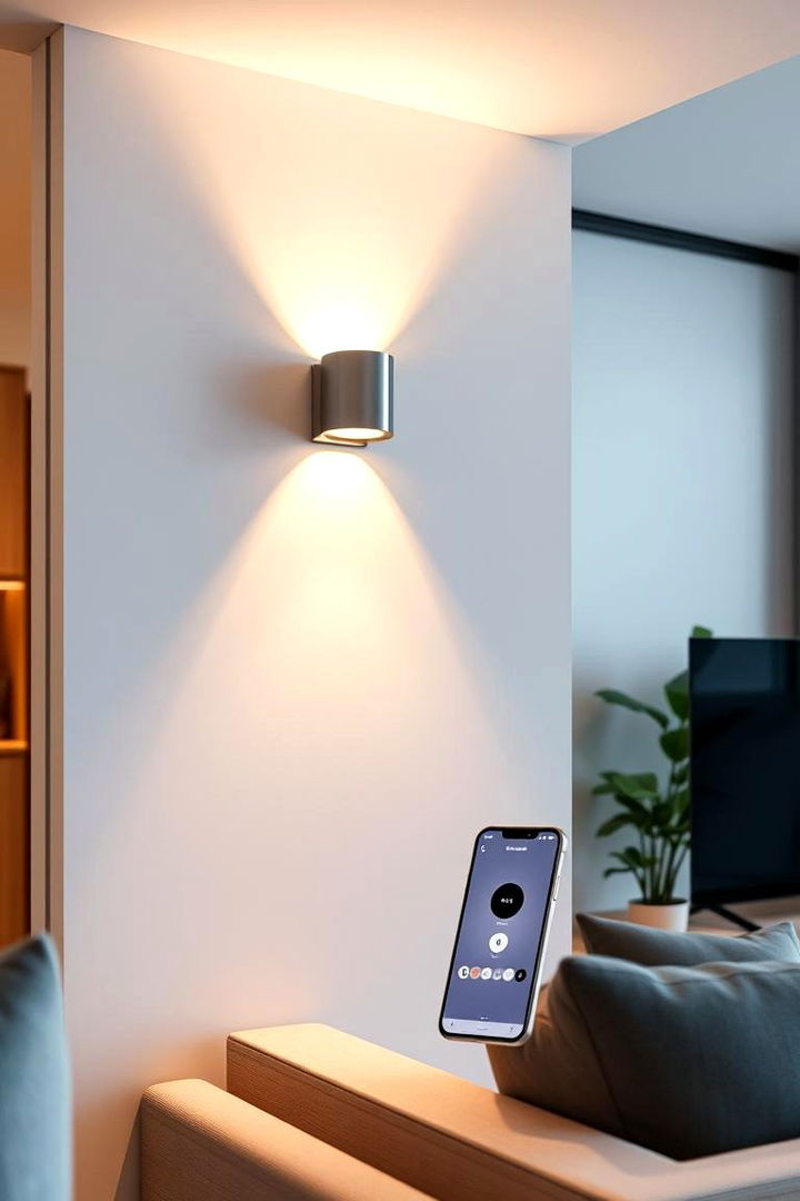 Intelligent Smart Lighting Integration - 22 Living Room Wall Lighting Ideas