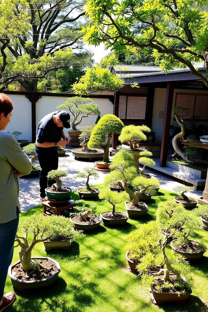 Interactive Bonsai Workshop Garden - 22 Bonsai Garden Ideas