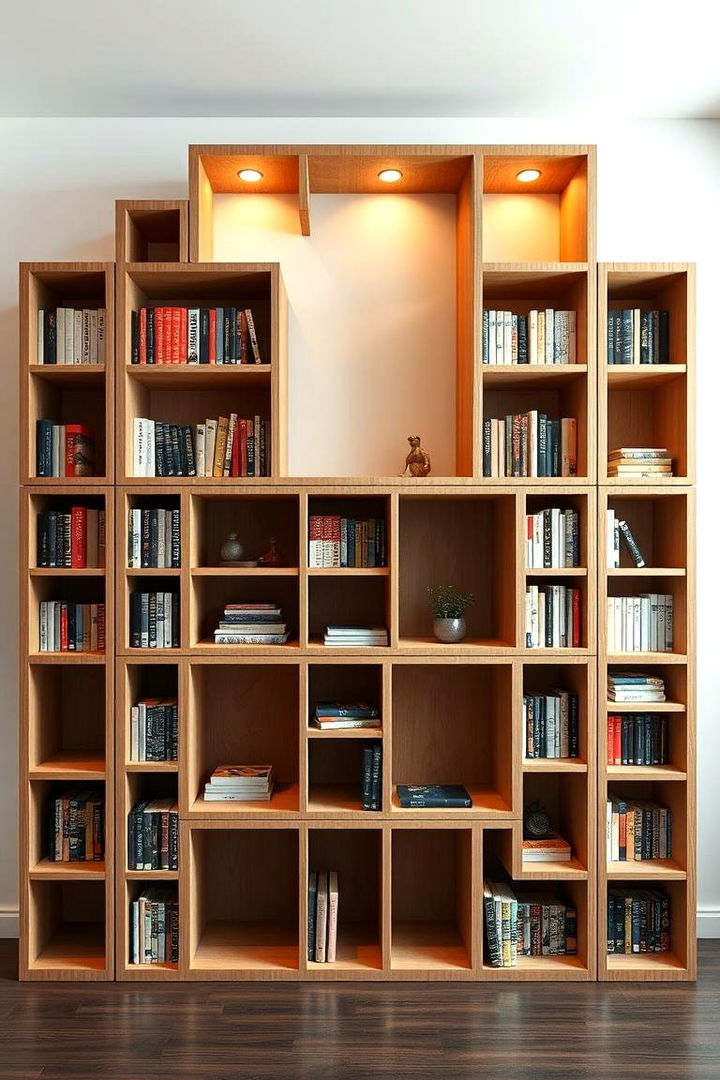 Interactive Bookshelf Innovations - 22 Minecraft Themed Bedroom Ideas