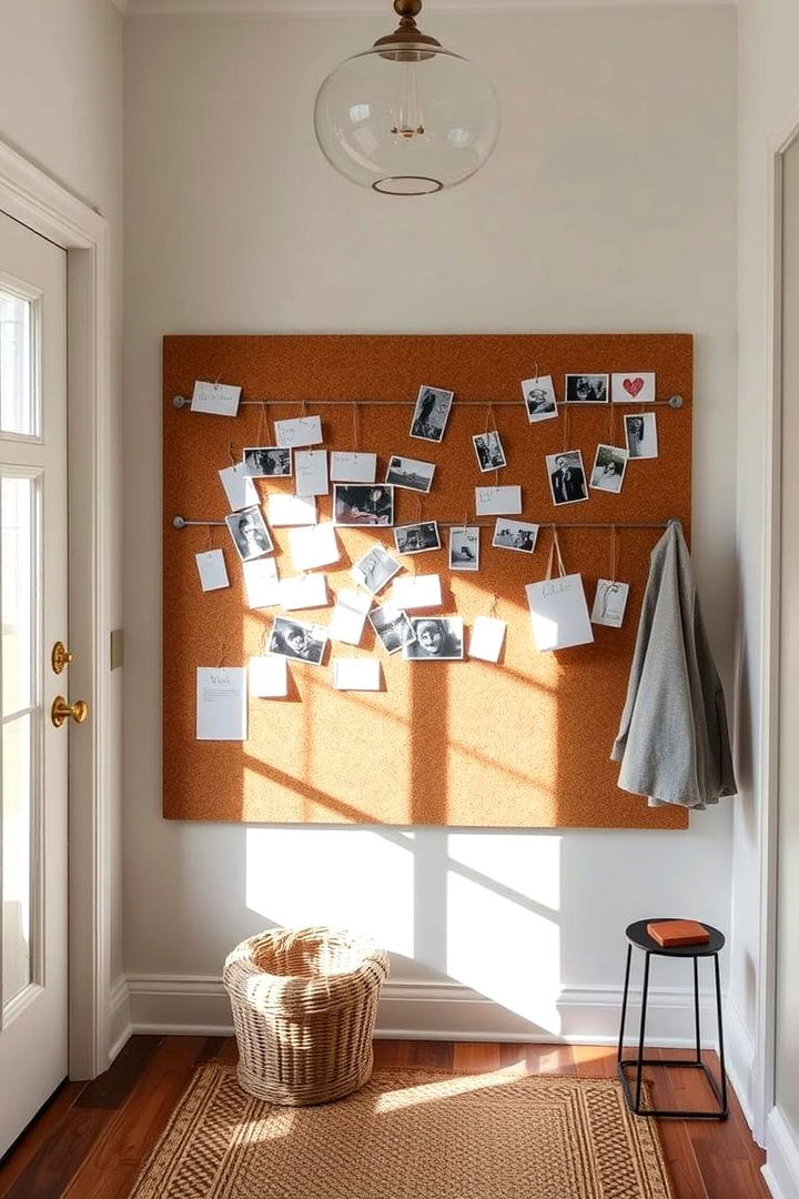 Interactive Bulletin Boards - 22 Entryway Ideas