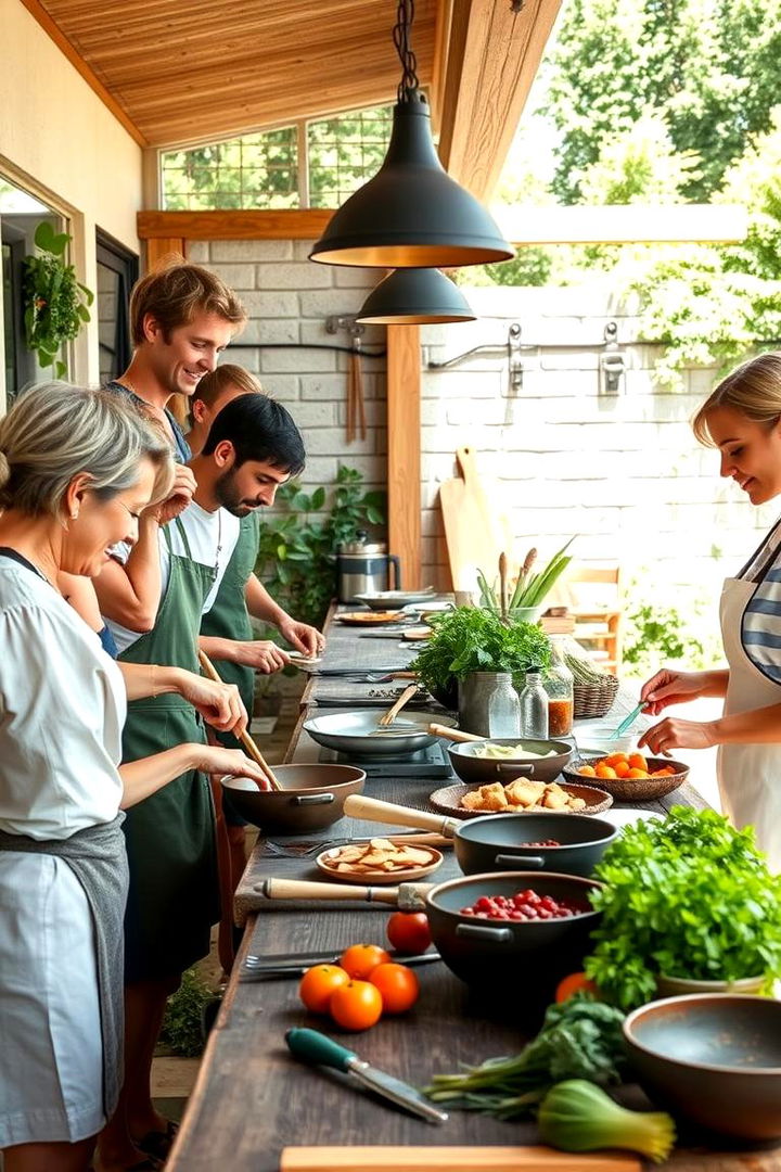 Interactive Cooking Workshop - 22 Garden Party Ideas