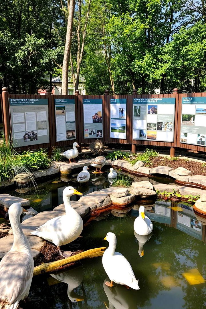 Interactive Educational Panels - 22 Duck Pond Ideas